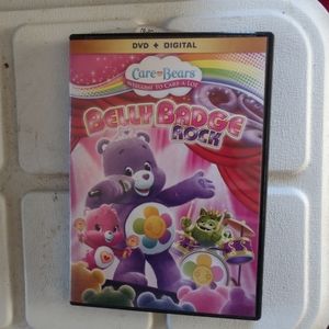DVD + DIGITAL CARE BEARS. WELCOME TO CARE ALOT. BELLY BADGE ROCK.